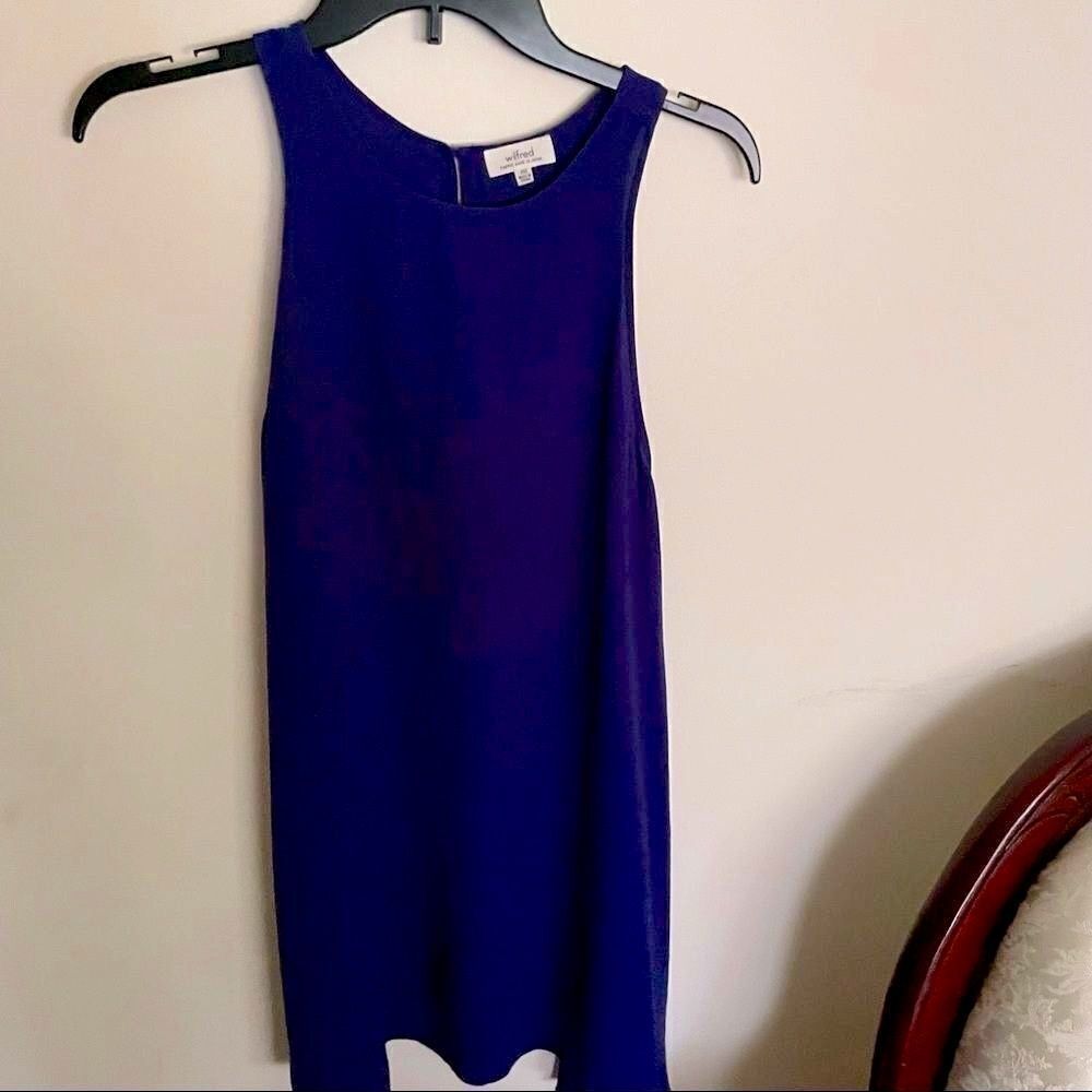 Aritzia Wilfred Trompette Dress 100% Silk size XXS